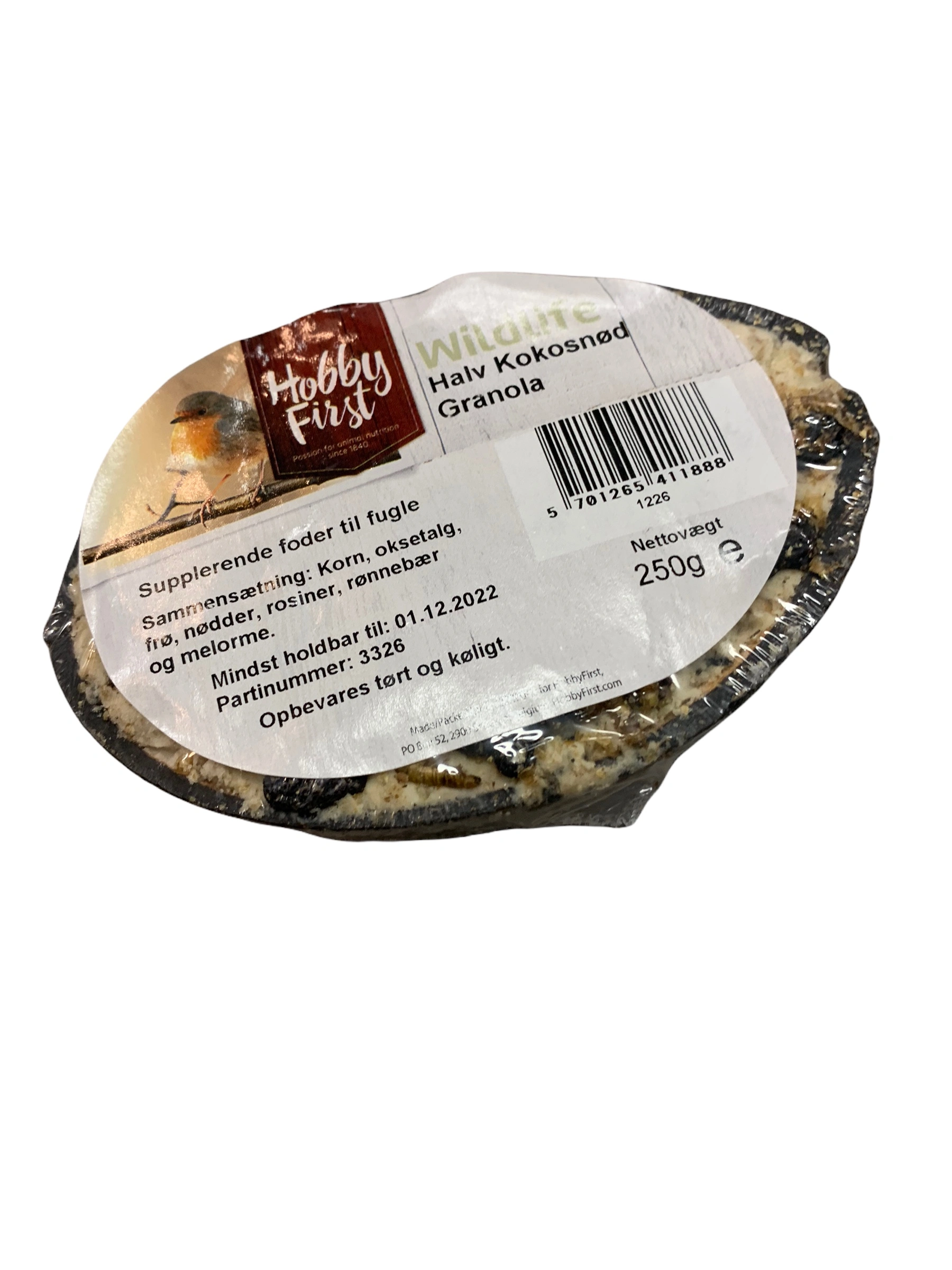 Hobby First Halv Kokosnød med Granola